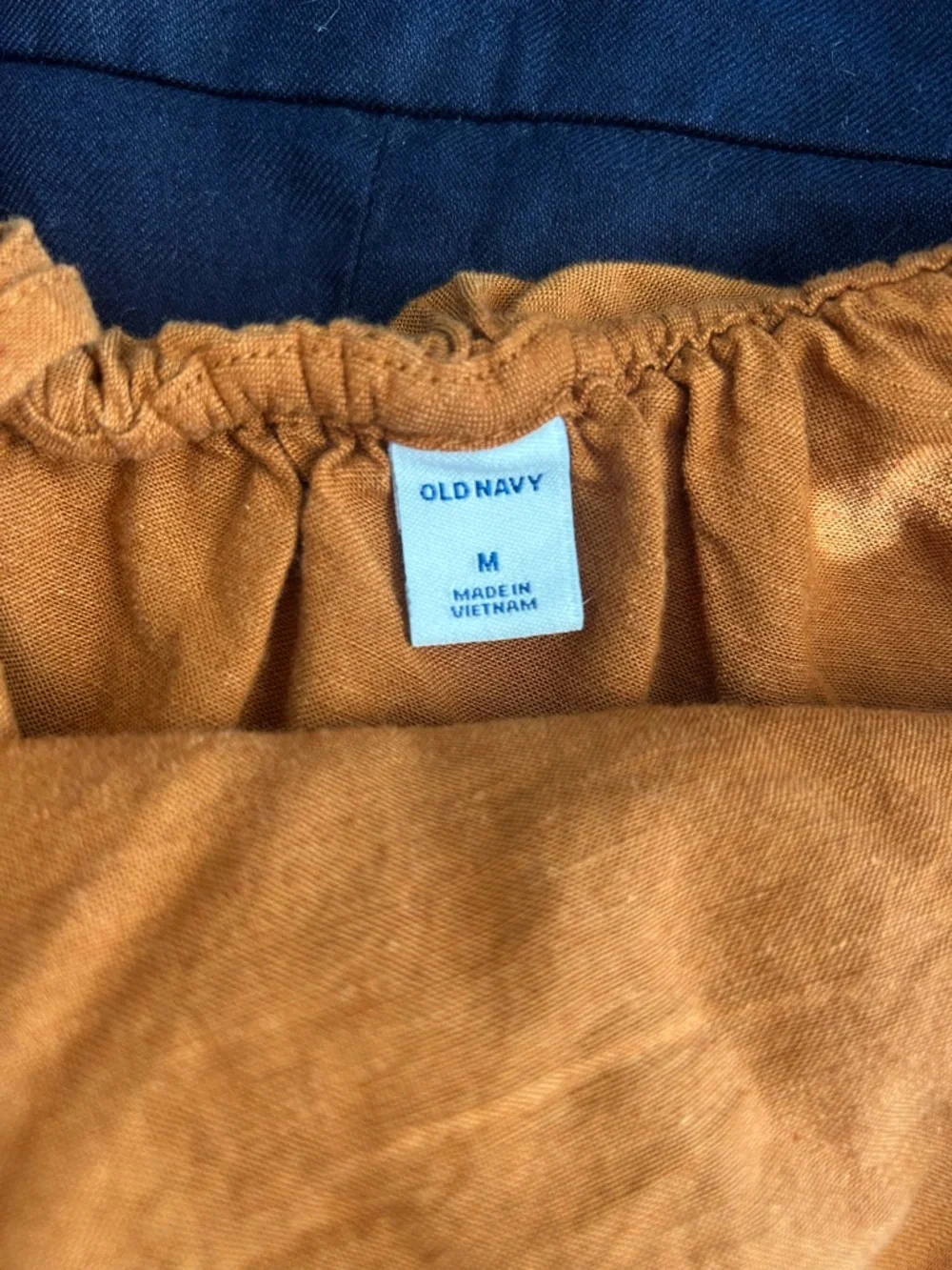 Old Navy One Shoulder Ruffle Top - Rust - Picture 4 of 4